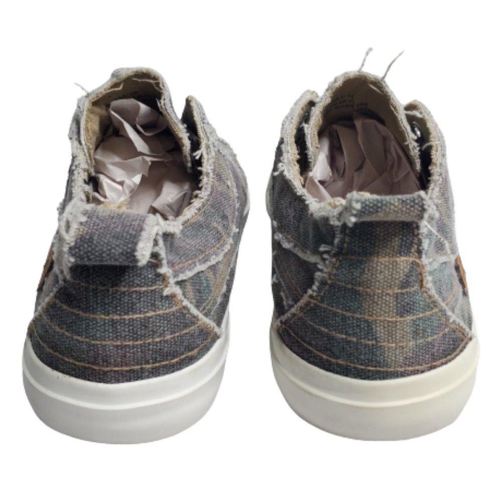 Corkys Womens Babalu Camouflage Slip On Sneakers. Size 10 - Picture 6 of 9